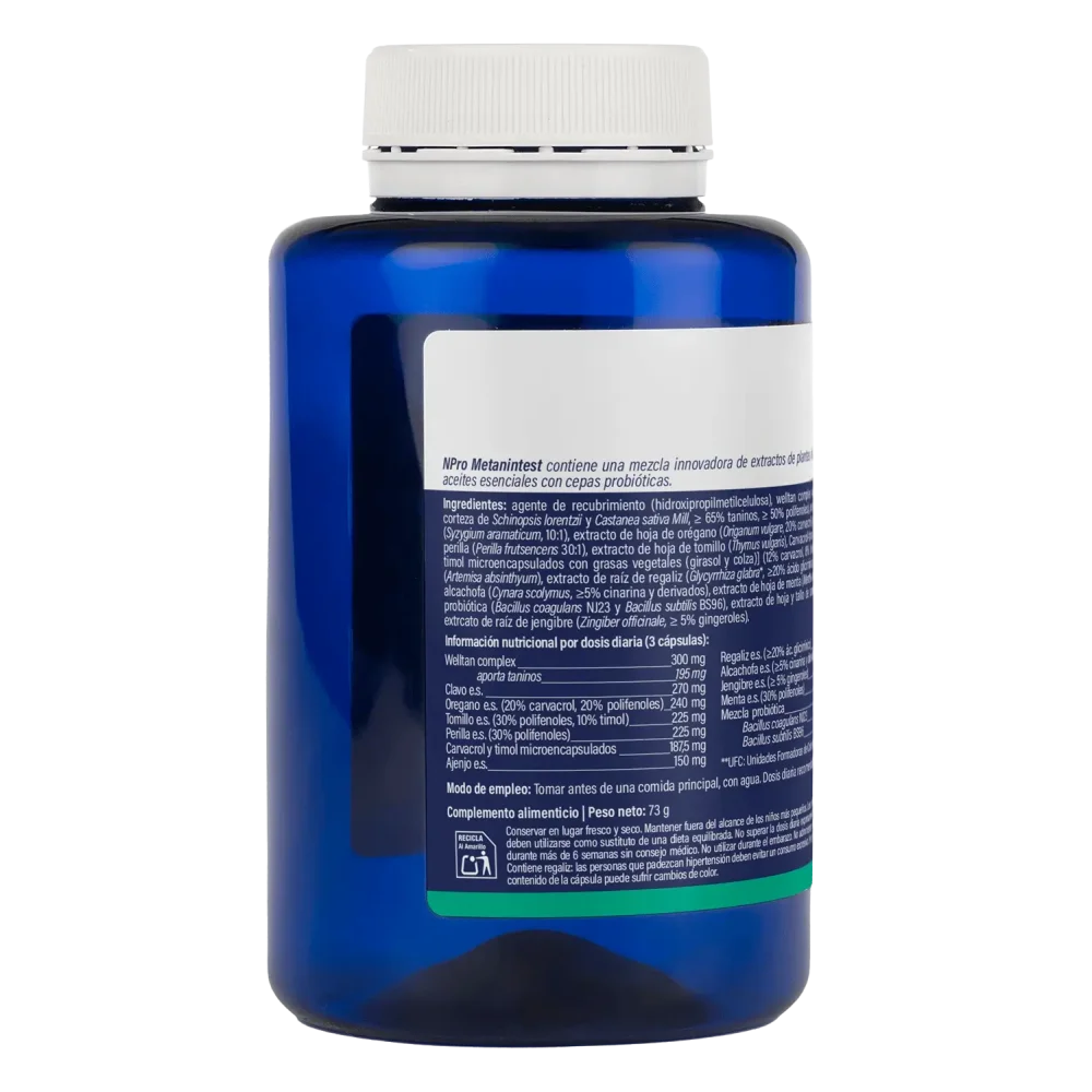Metanintest 90caps - Npro