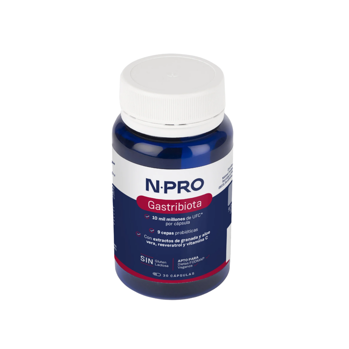 Gastribiota 30caps - NPro