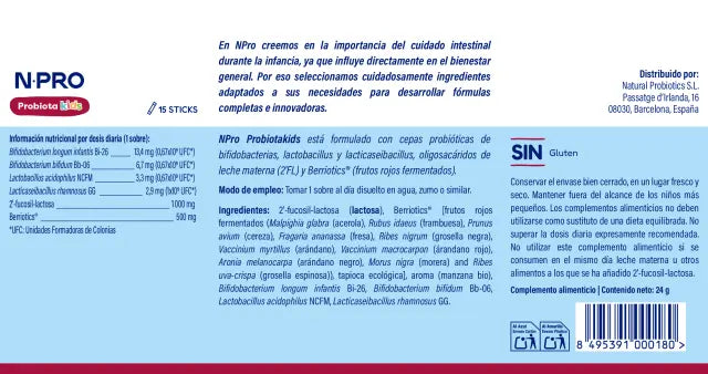 ProbiotaKids 15saq - NPro