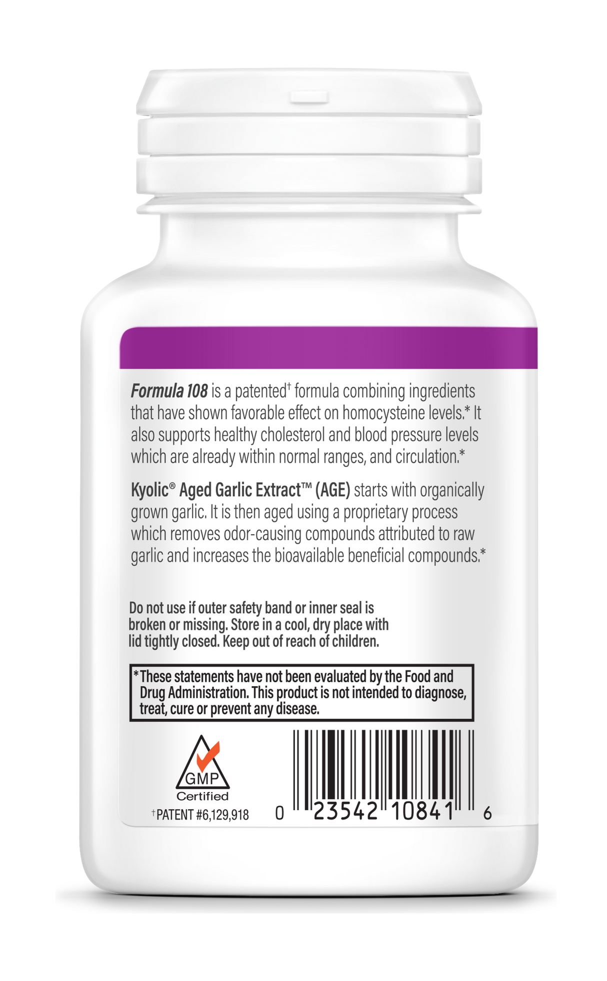 Total Heart Health Formula 108 100cap - Kyolic