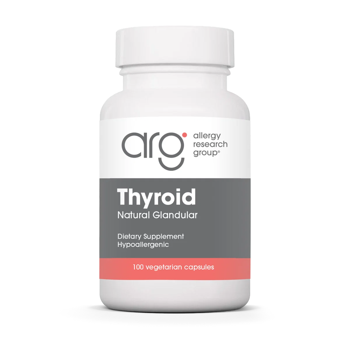 Thyroid Natural Glandular 100vcap - Allergy Research