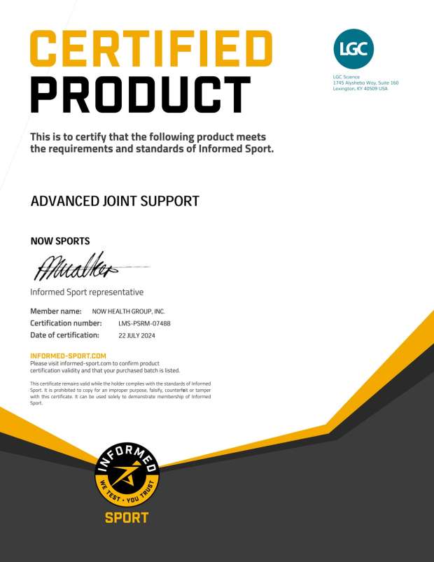 Advanced Joint Support 60caps - Agora Alimentos