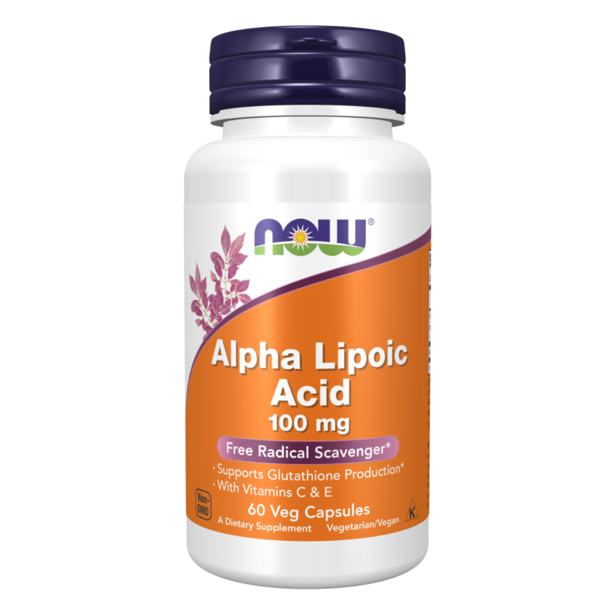 Alpha Lipoic Acid 100mg 60vcap - Now Foods