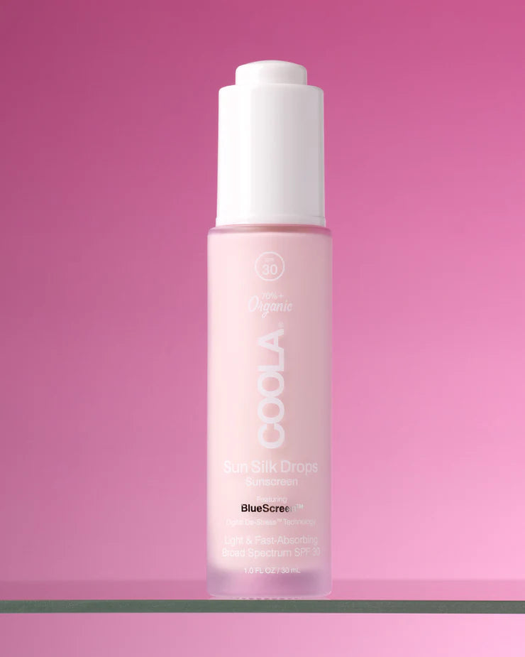 Sun Silk Drops Organic Face Suncreeen FPS 30 - Coola