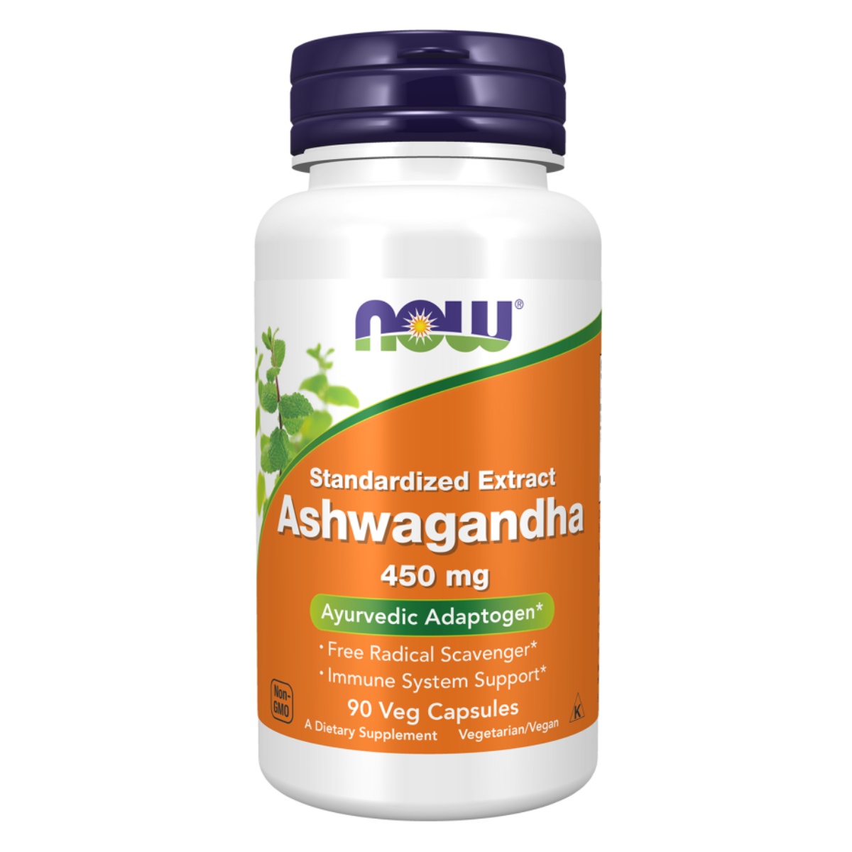 Ashwagandha 450mg 90vcap - Now Foods