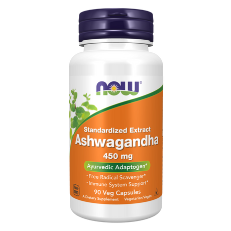Ashwagandha 450mg 90vcap - Now Foods