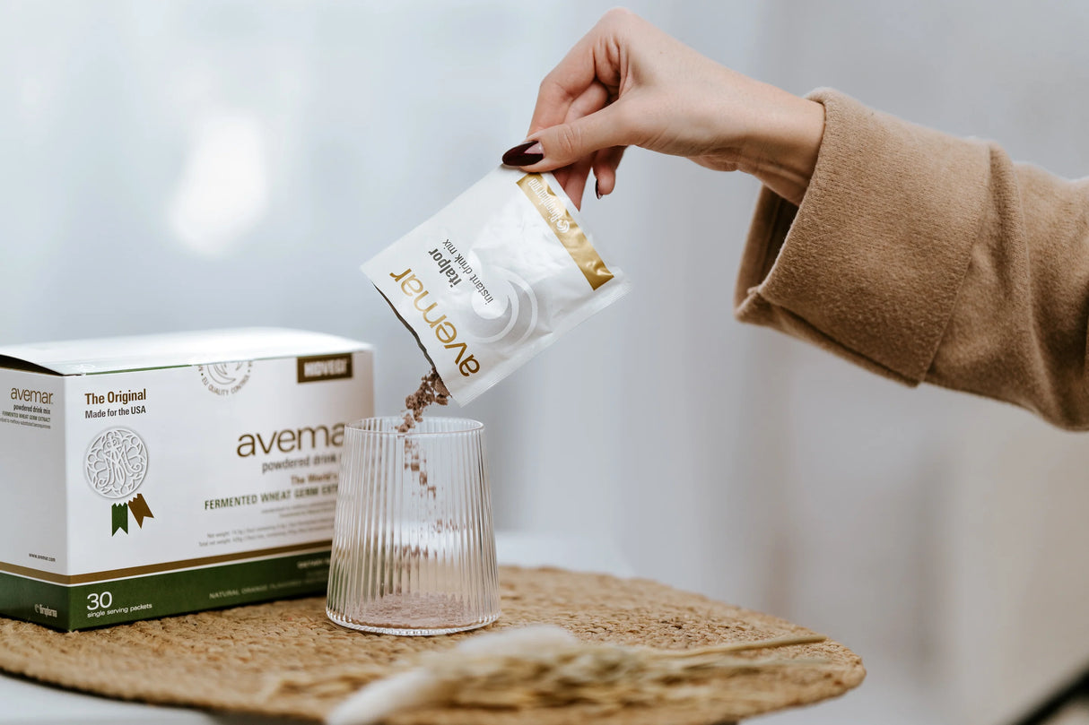 Avemar Granulado com Vitamina D e Stévia 30 saquetas