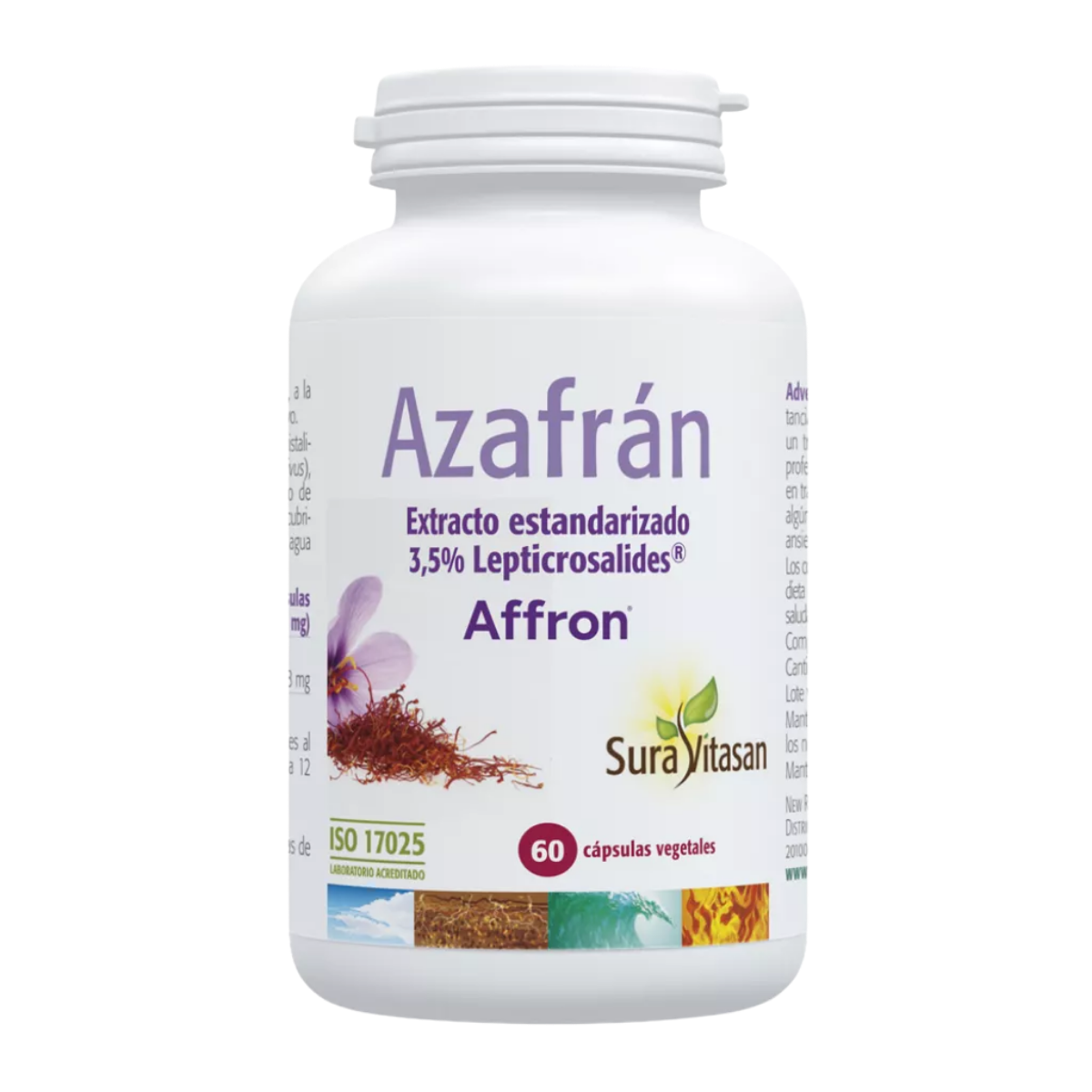 Azafran 60vcap - Sura Vitasan