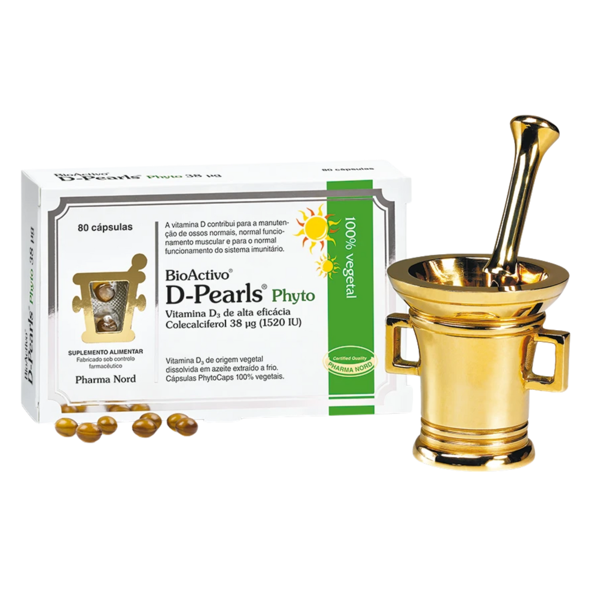 BioActivo D-Pearls® Phyto 80cap - Pharma Nord