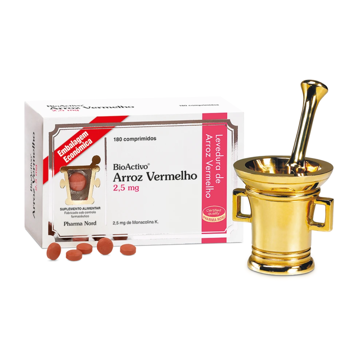 BioActive Red Rice 180caps - Pharma Nord