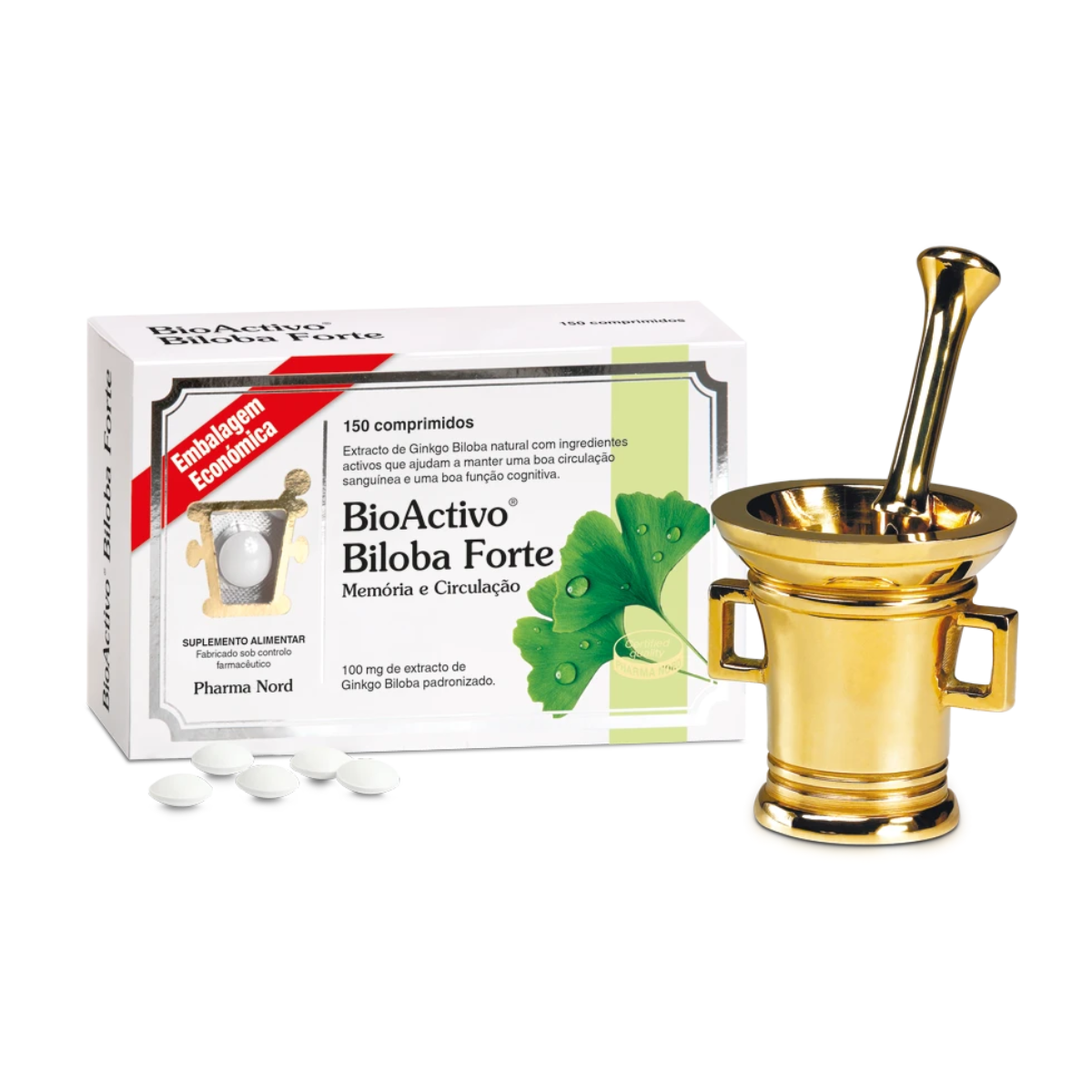Bioactivo Biloba Forte 100mg 150cap - Pharma Nord