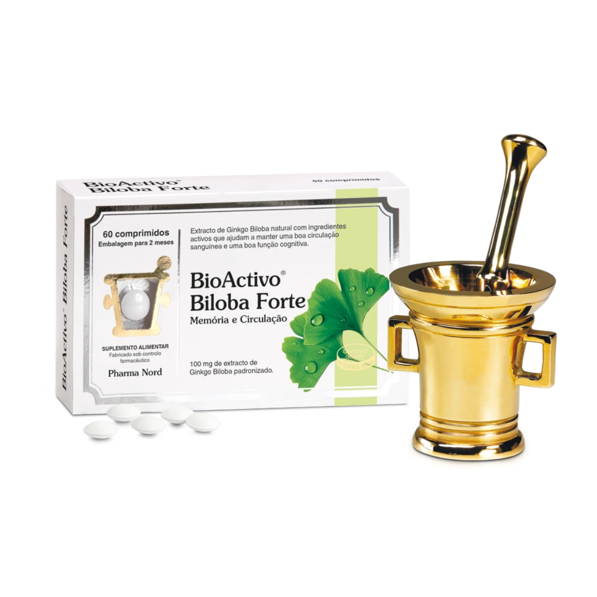 Bioactivo Biloba Forte 100mg 60cap - Pharma Nord