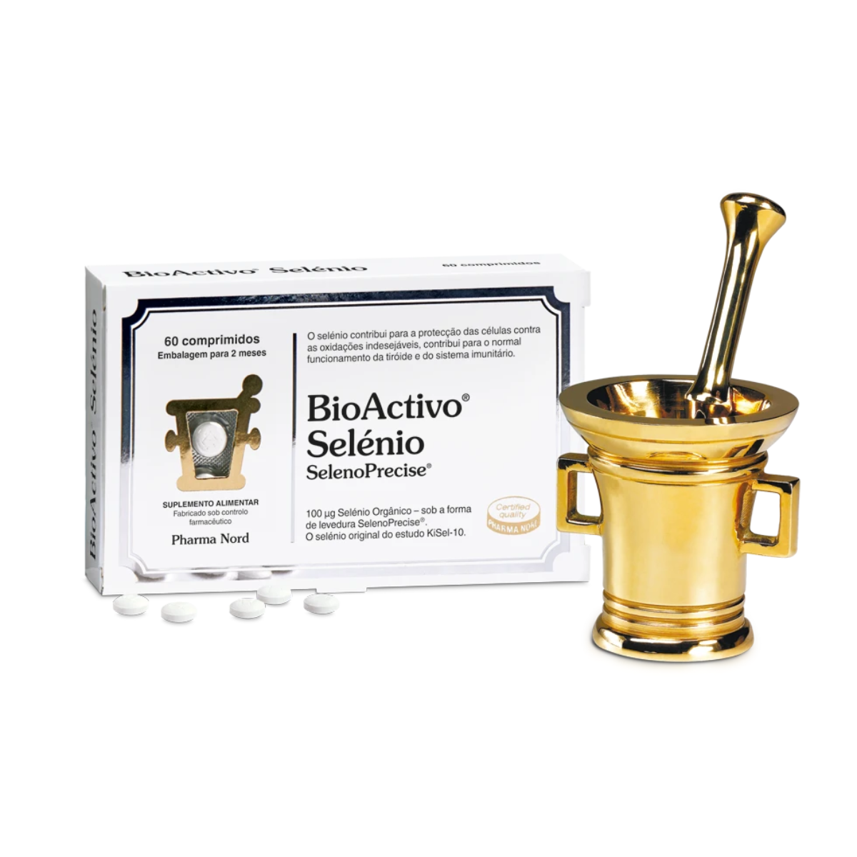 Bioactivo Selénio 60cap - Pharma Nord