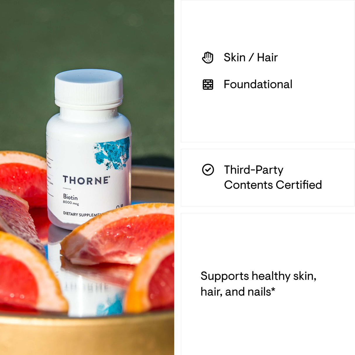 Biotin 60cap - Thorne