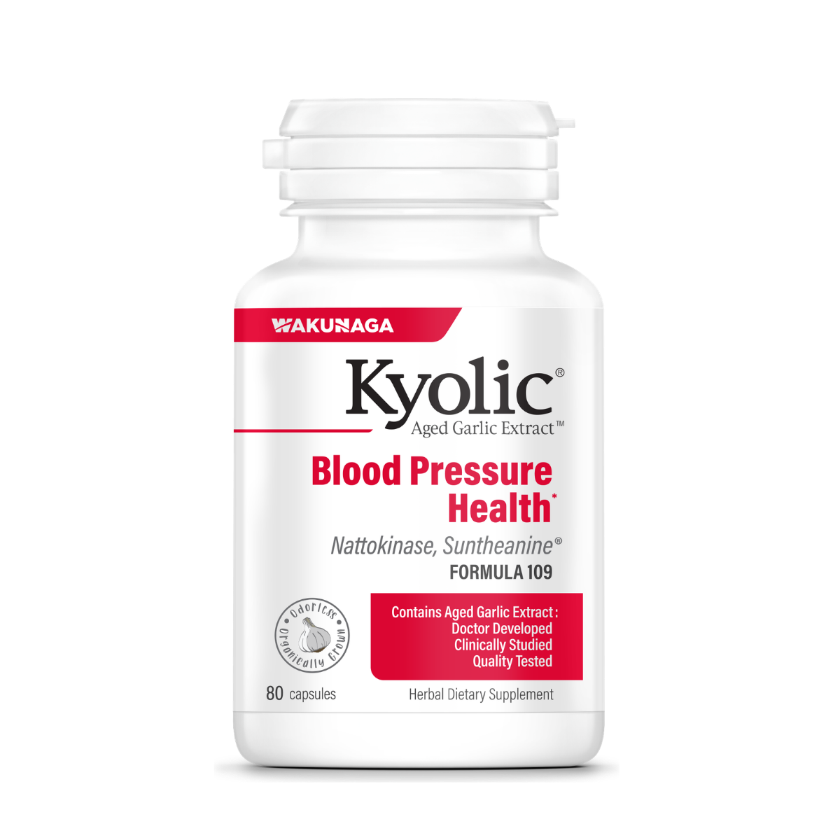 Blood Pressure Health Formula 109 80cap - Kyolic