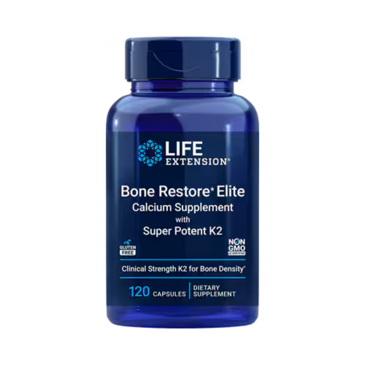 Bone Restore Elite with Super Potent K2 120cap - Life Extension