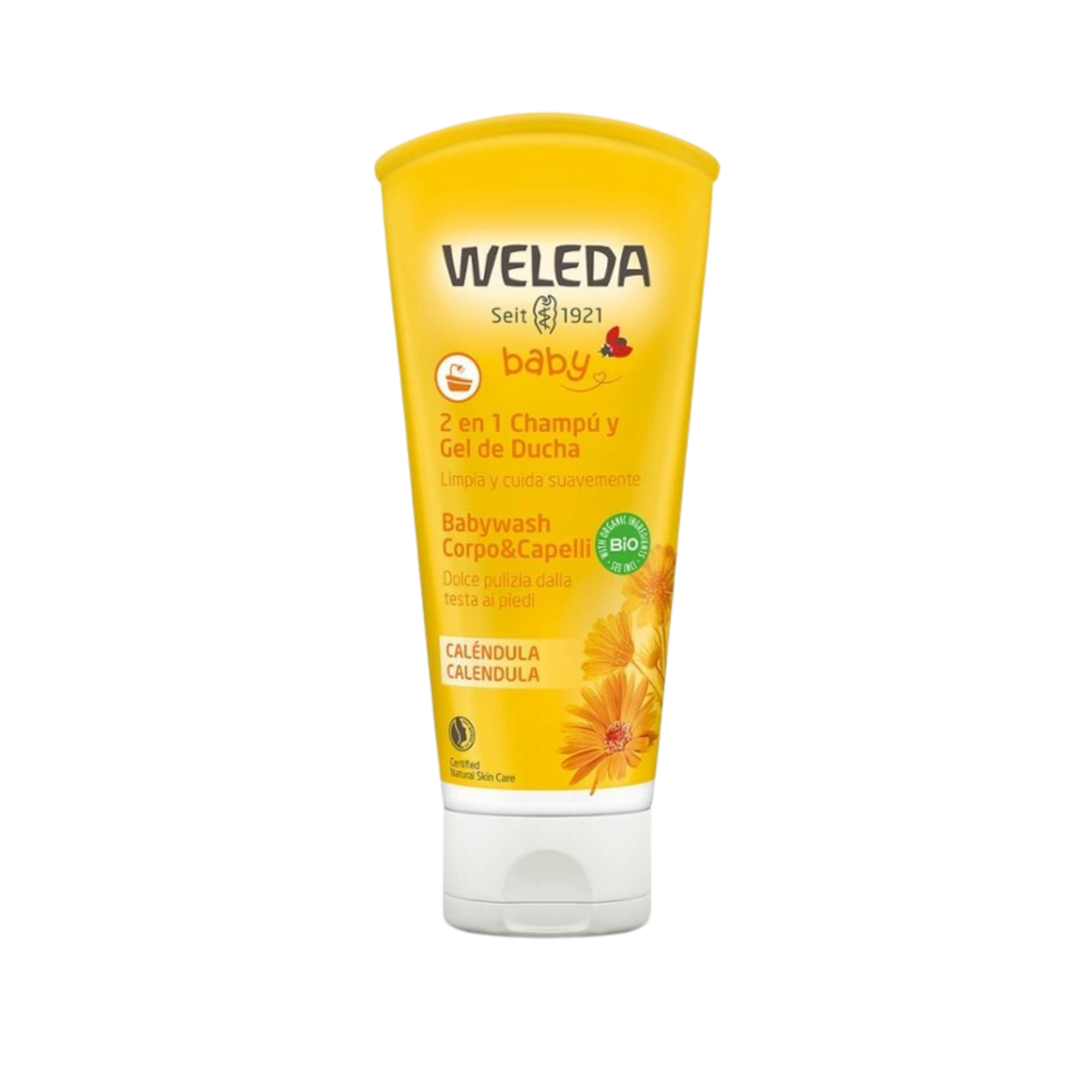 Champô & Gel de Duche de Calêndula 200ml – Weleda