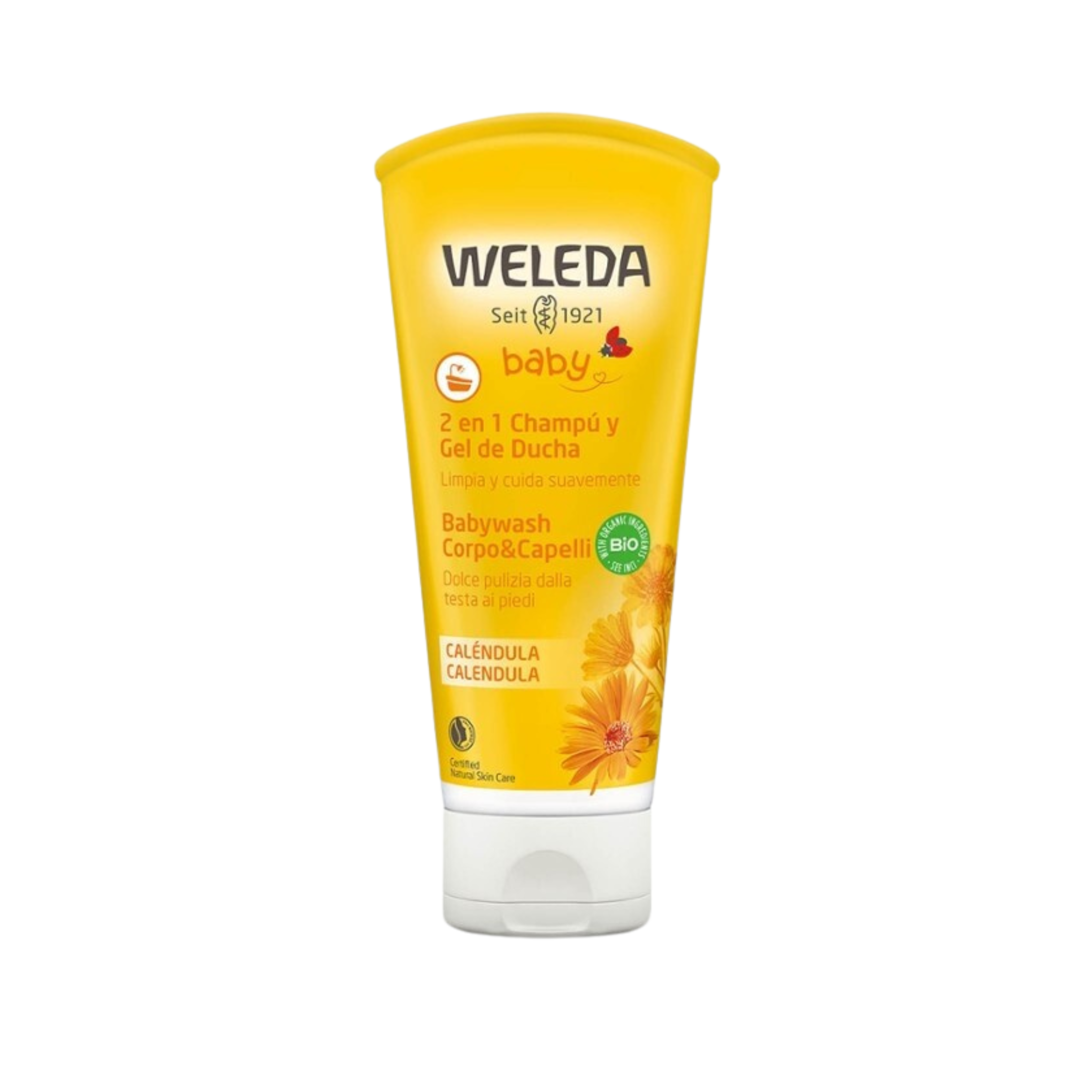 Champô & Gel de Duche de Calêndula 200ml – Weleda