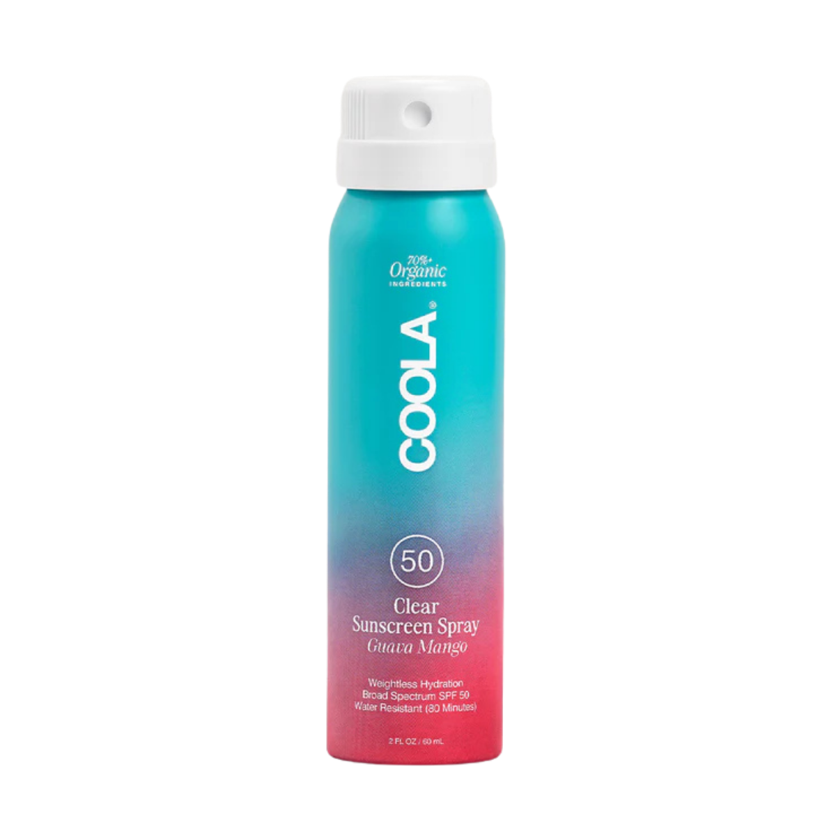 Clear Sunscreen Spray Guava Mango 177ml - Coola