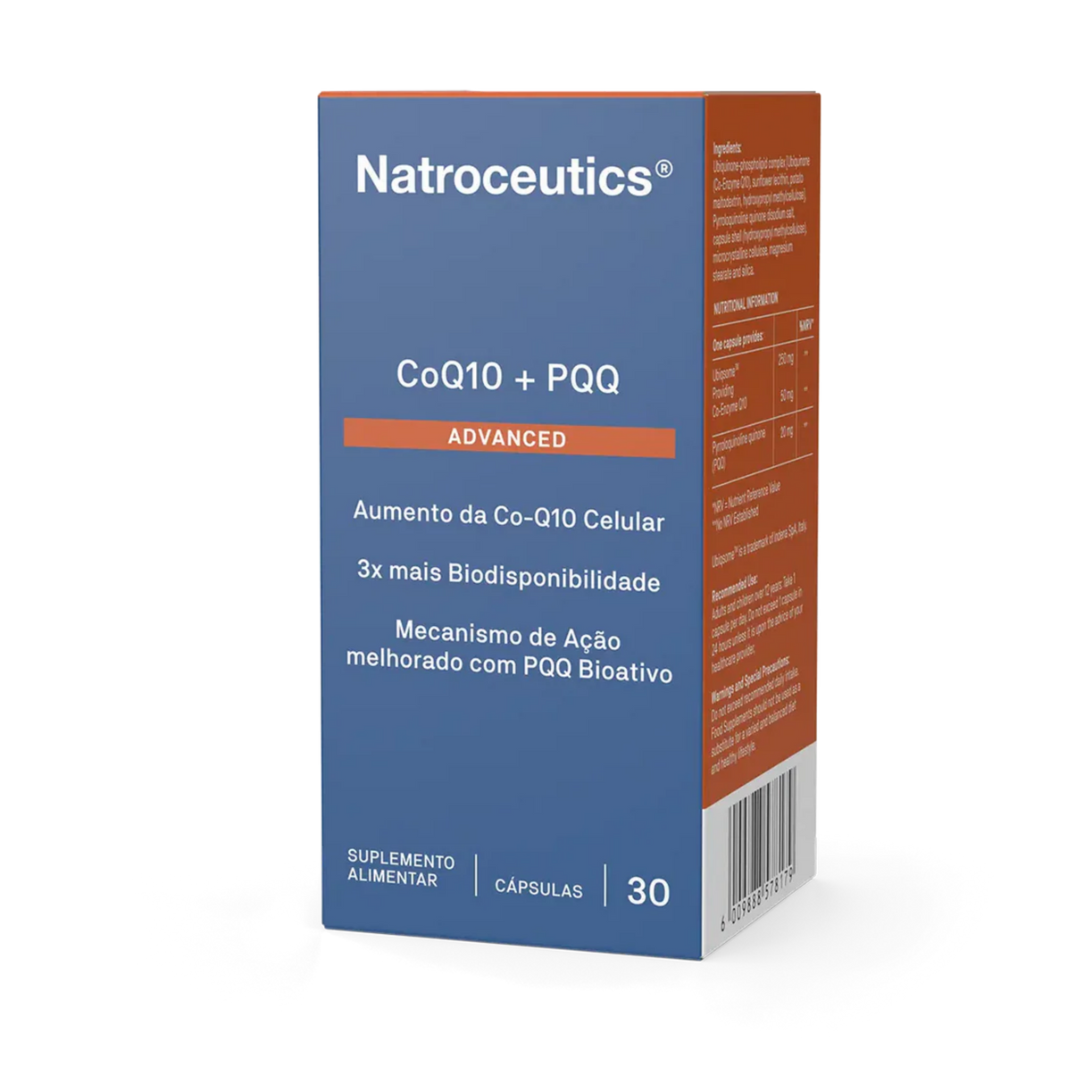 CoQ10 + PQQ Advanced 30cap - Natroceutics
