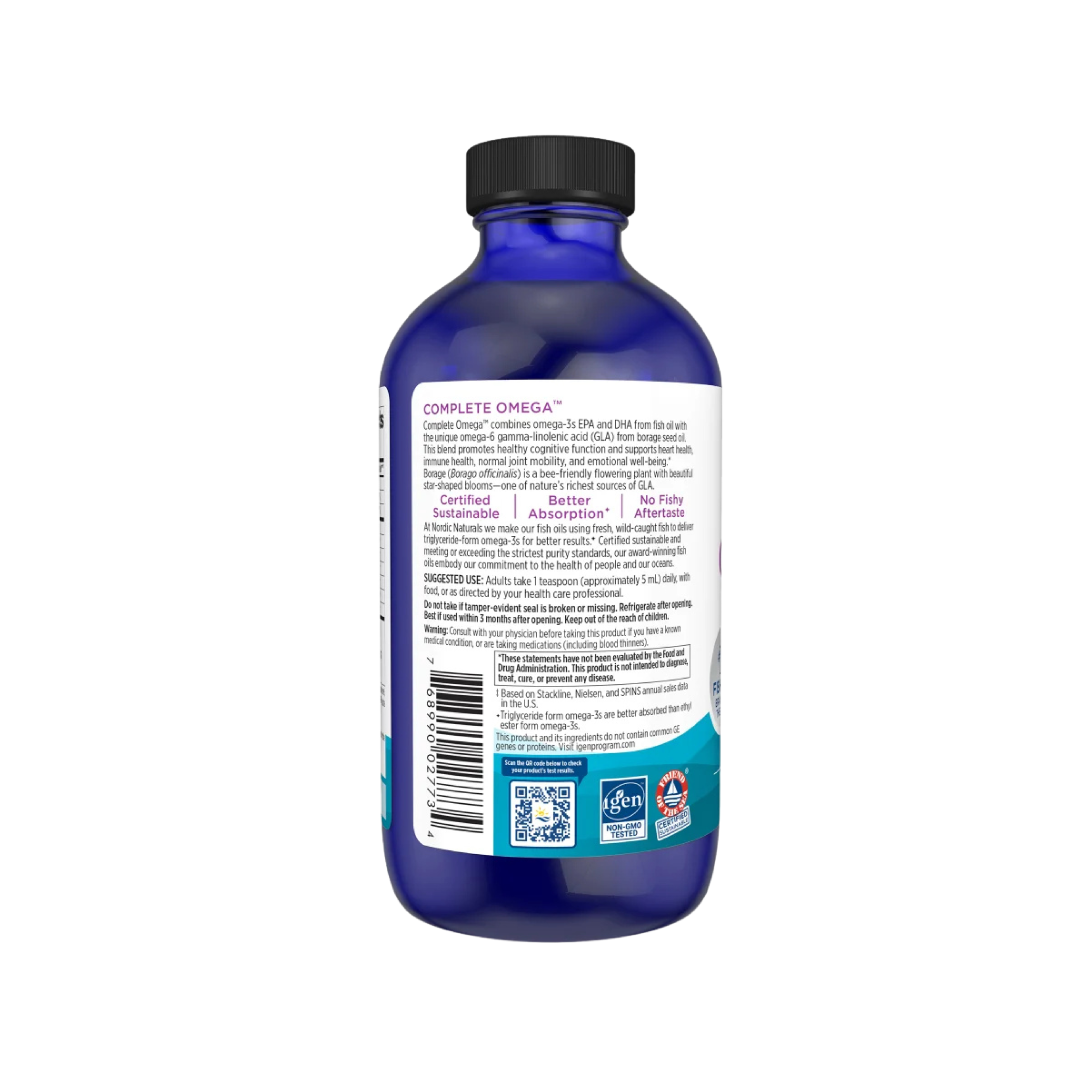 Complete Omega 237ml - Nordic Naturals