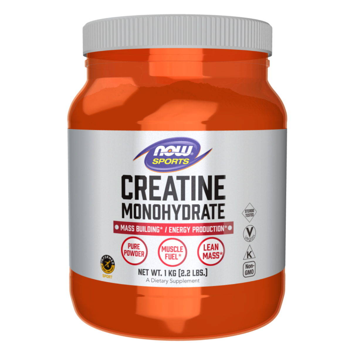 Creatine Monohydrate 1kg 5000mg - Now