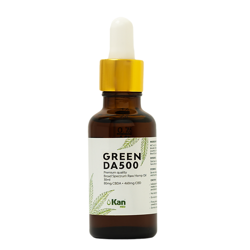 Green DA500 Oil 30ml - Kan-Med