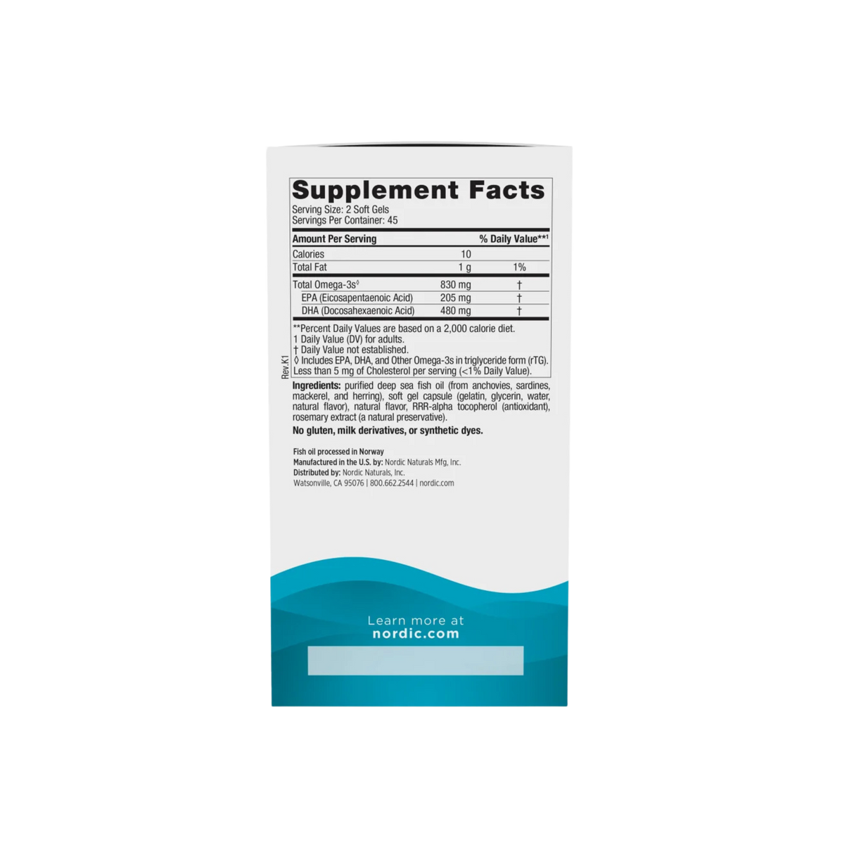 DHA Strawberry 90sft - Nordic Naturals