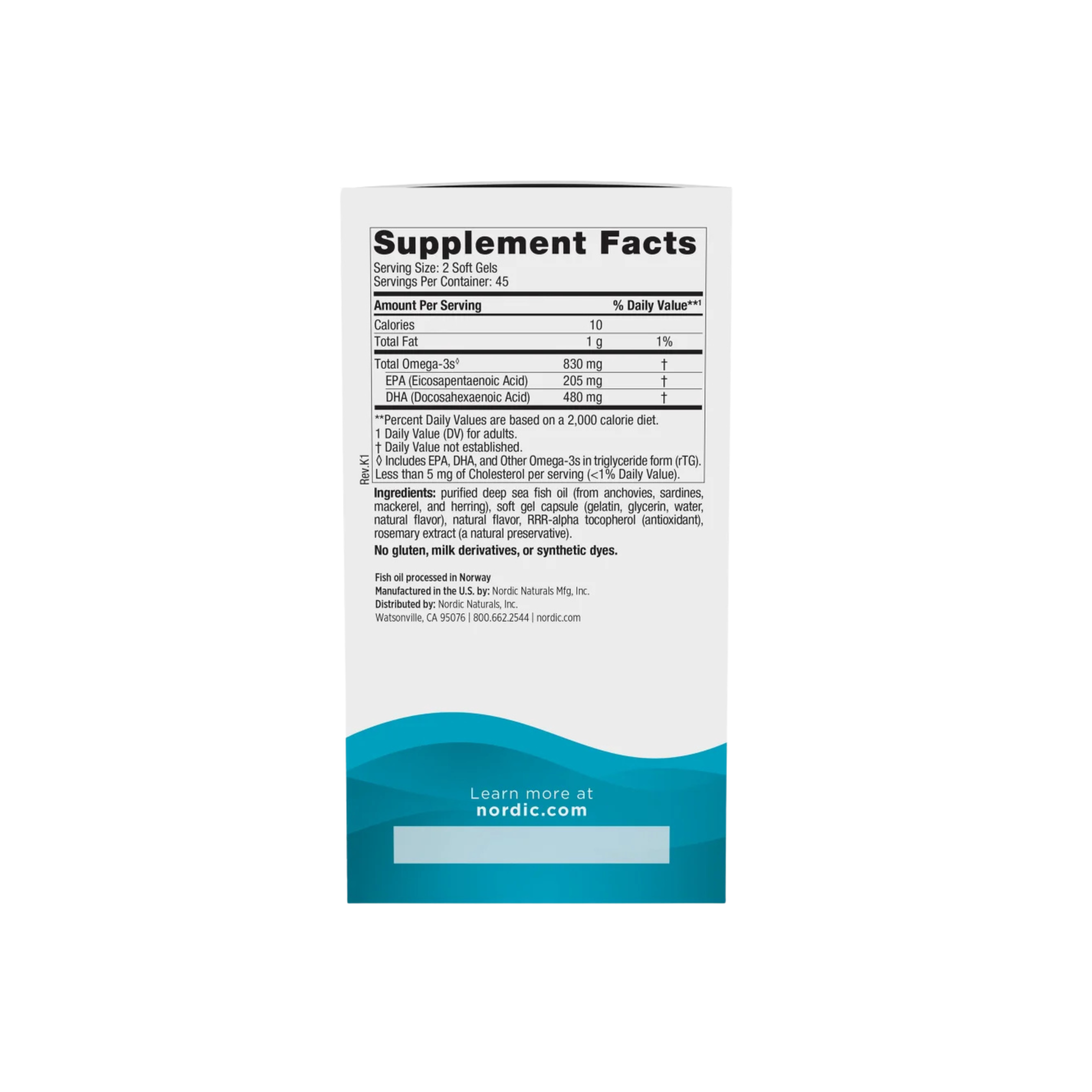 DHA Strawberry 90sft - Nordic Naturals