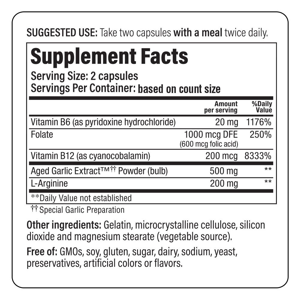 Total Heart Health Formula 108 100cap - Kyolic