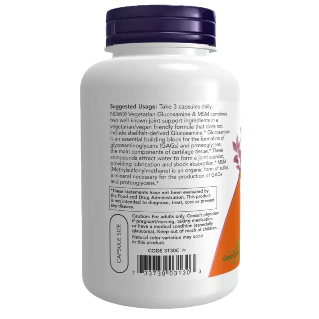 Glucosamine-&-MSM-Vegetarian-120vcap-Now-3