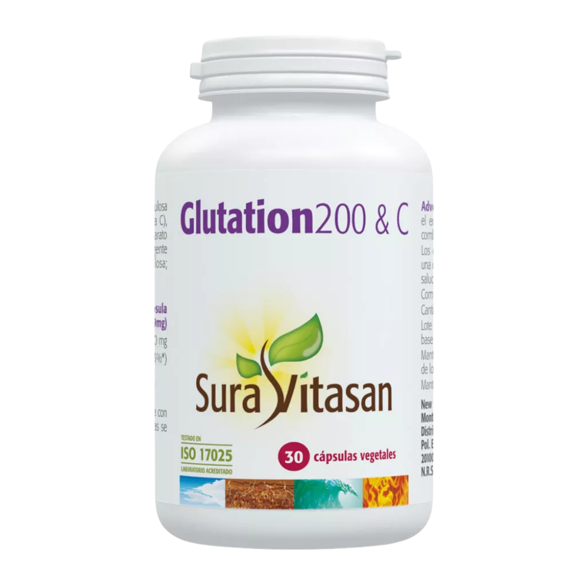 Glutationa 200 & C 30cap - Sura Vitasan