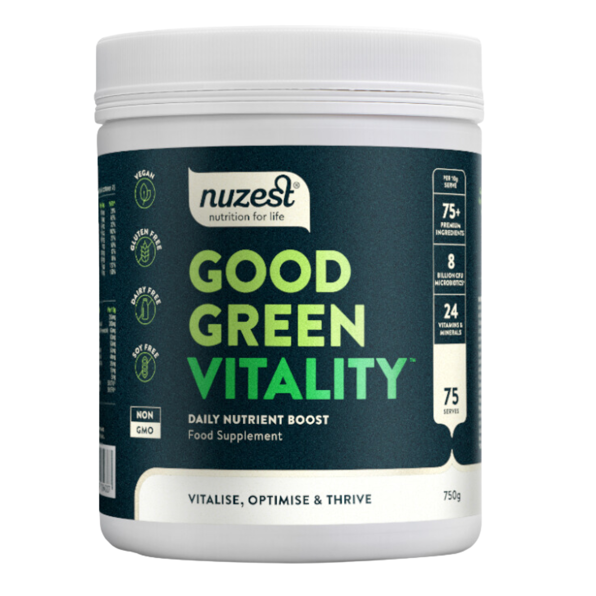 Good Green Vitality 750g - Nuzest
