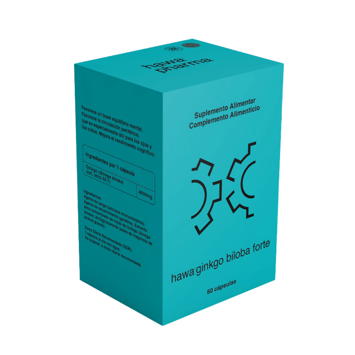 Hawa Ginkgo Biloba Forte 60cap – Hawa Pharma