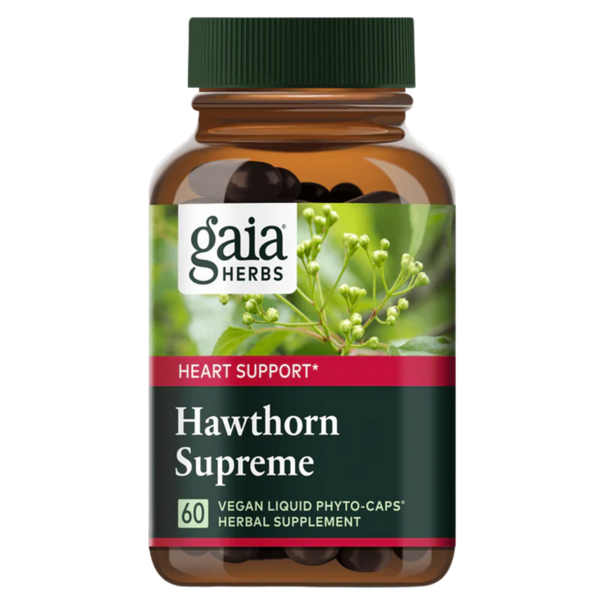 Hawthorn Supreme 60 cápsulas – Gaia Herbs
