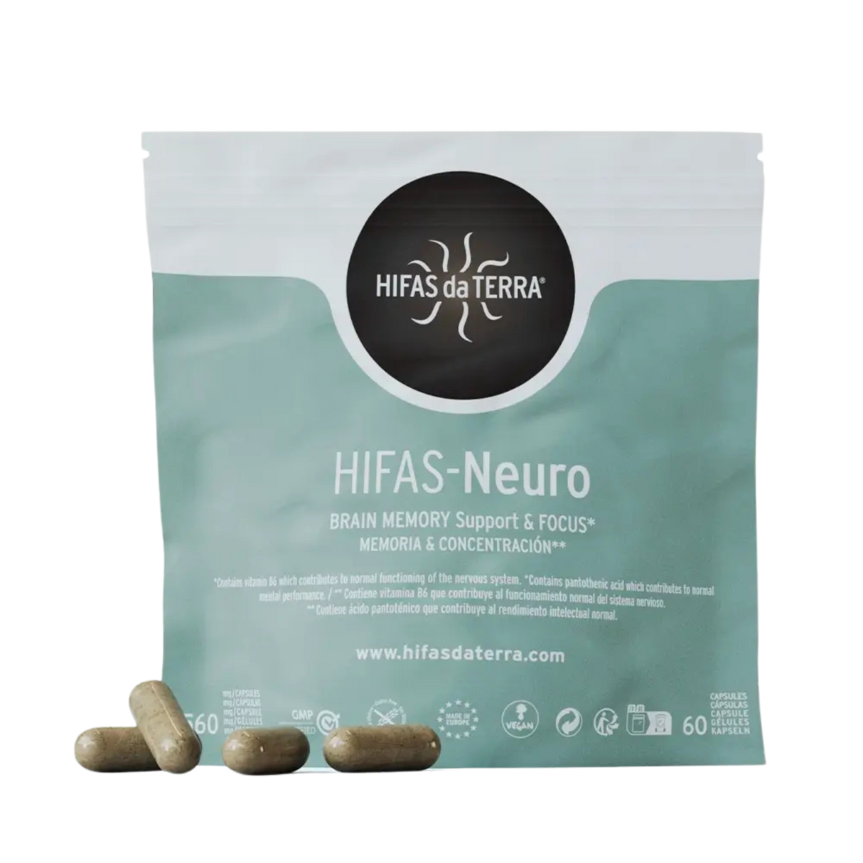 Hifas Neuro Recarga 60cap – Hifas da Terra