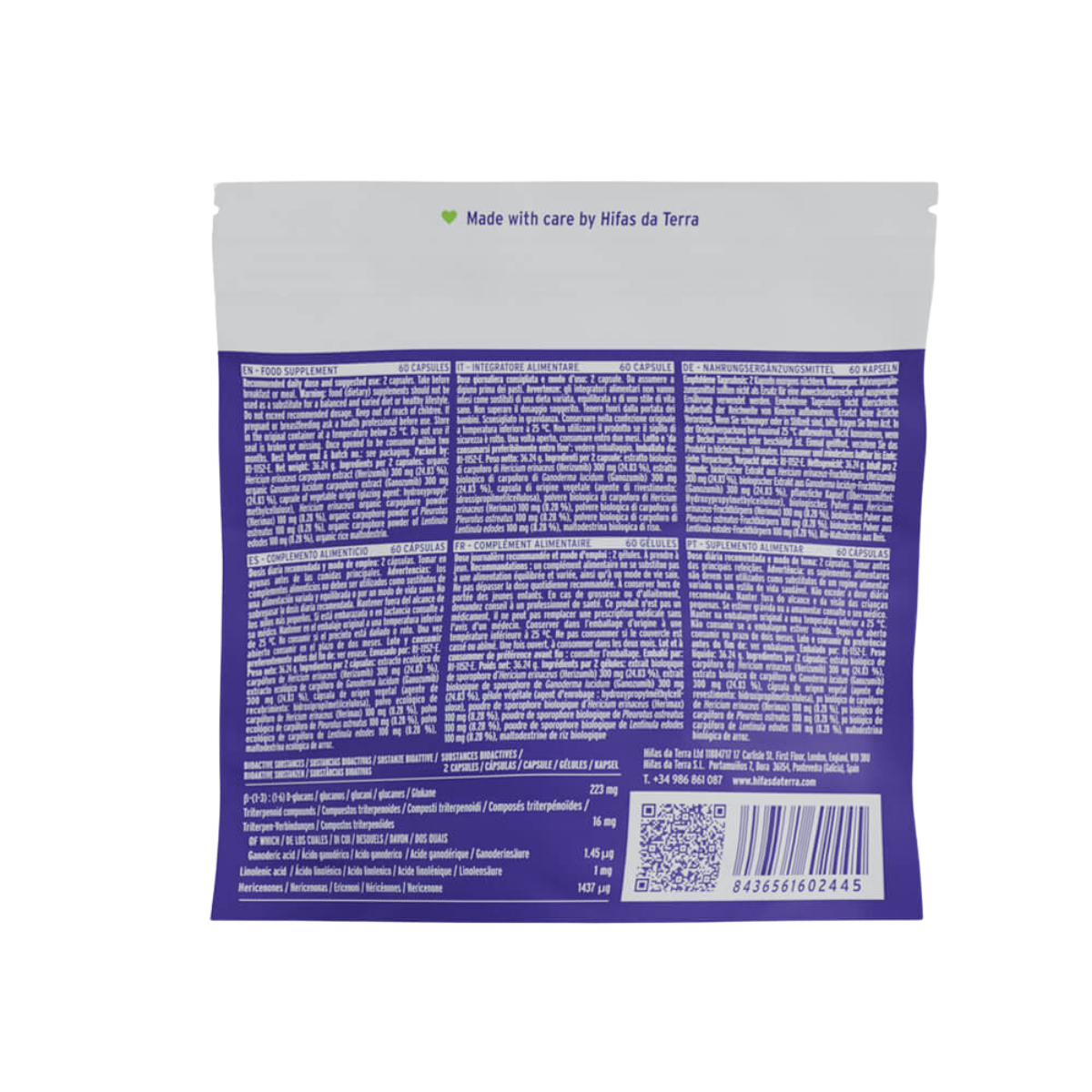 Hifas Microbiota Recarga 60cap - Hifas da Terra