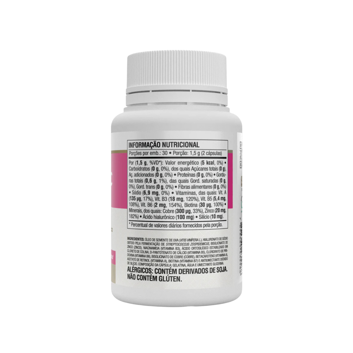 Hyaluronic Hair 60 Caps - Vitafor