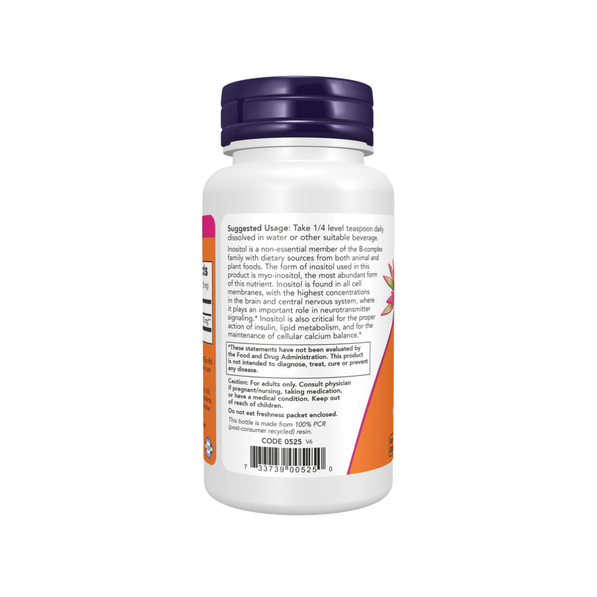 Inositol Powder 57g - Now Foods