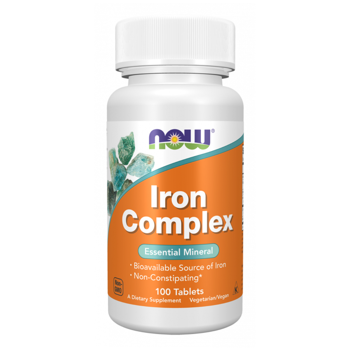 Iron Complex 100tab - Now Foods