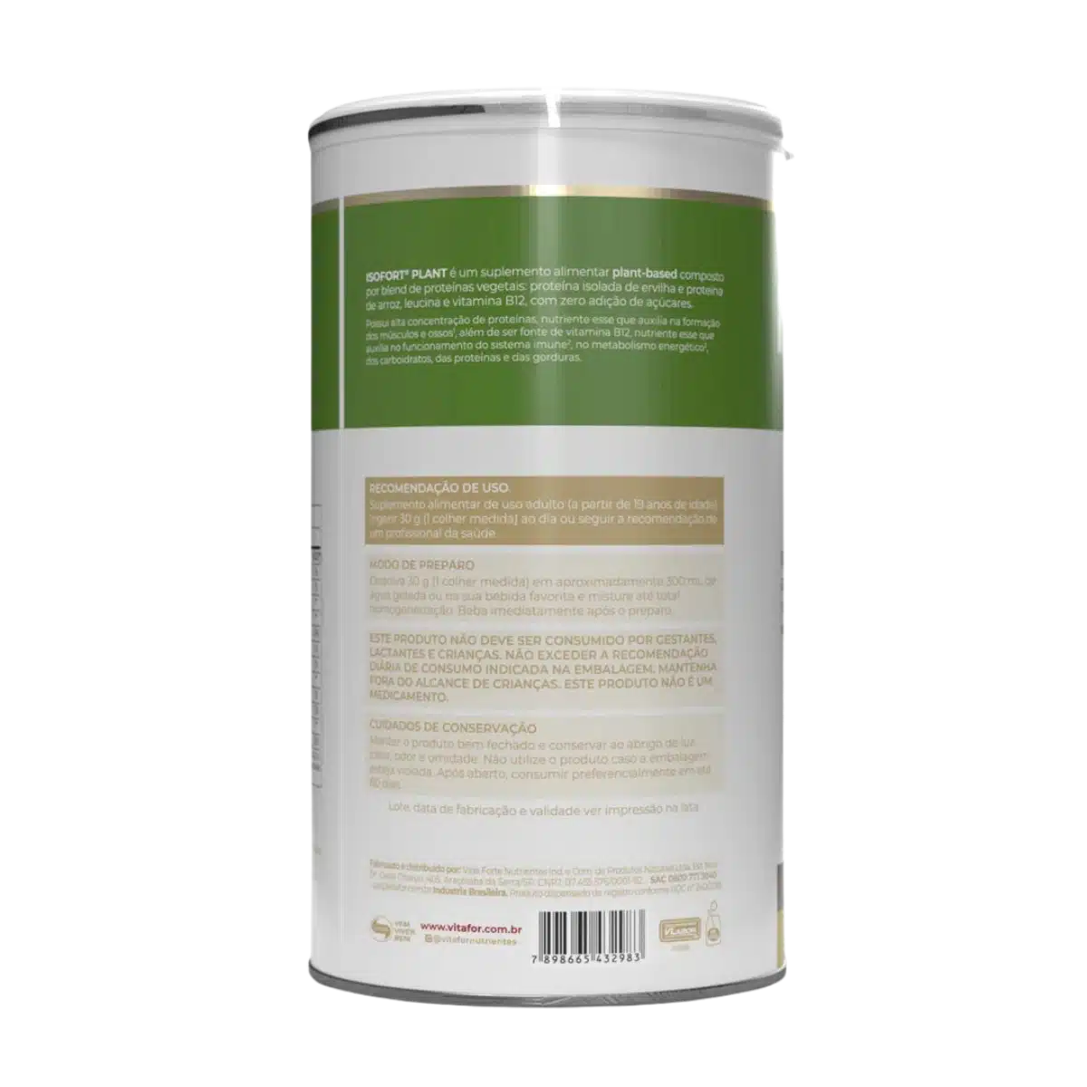 Isofort-Cacau-450g-Vitafor-2