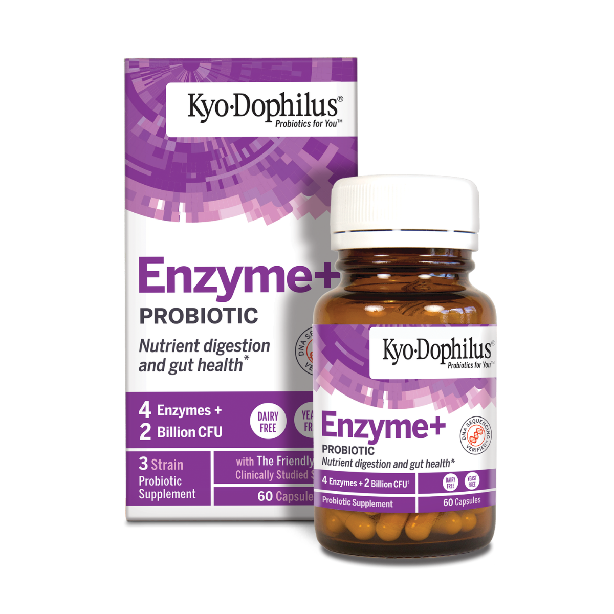 Kyo-Dophilus Enzyme+ 60cap - Kyolic