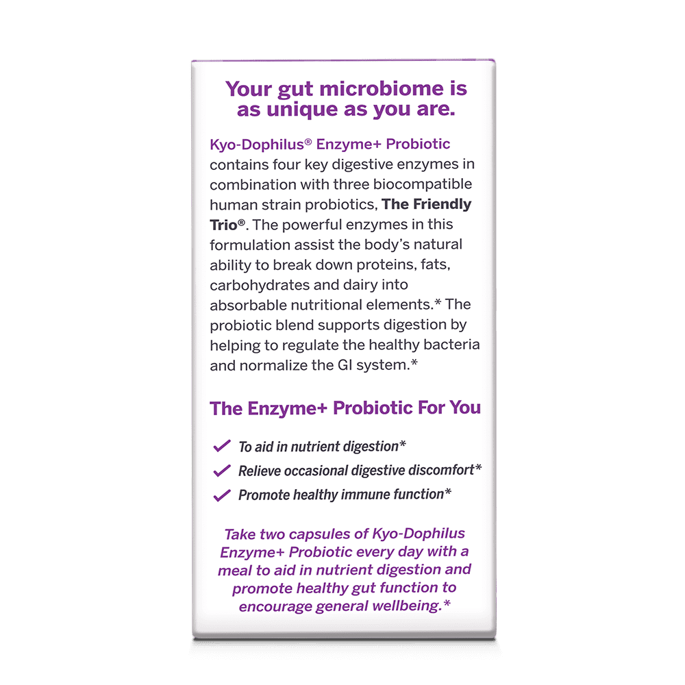 Kyo-Dophilus Enzyme+ 60cap - Kyolic