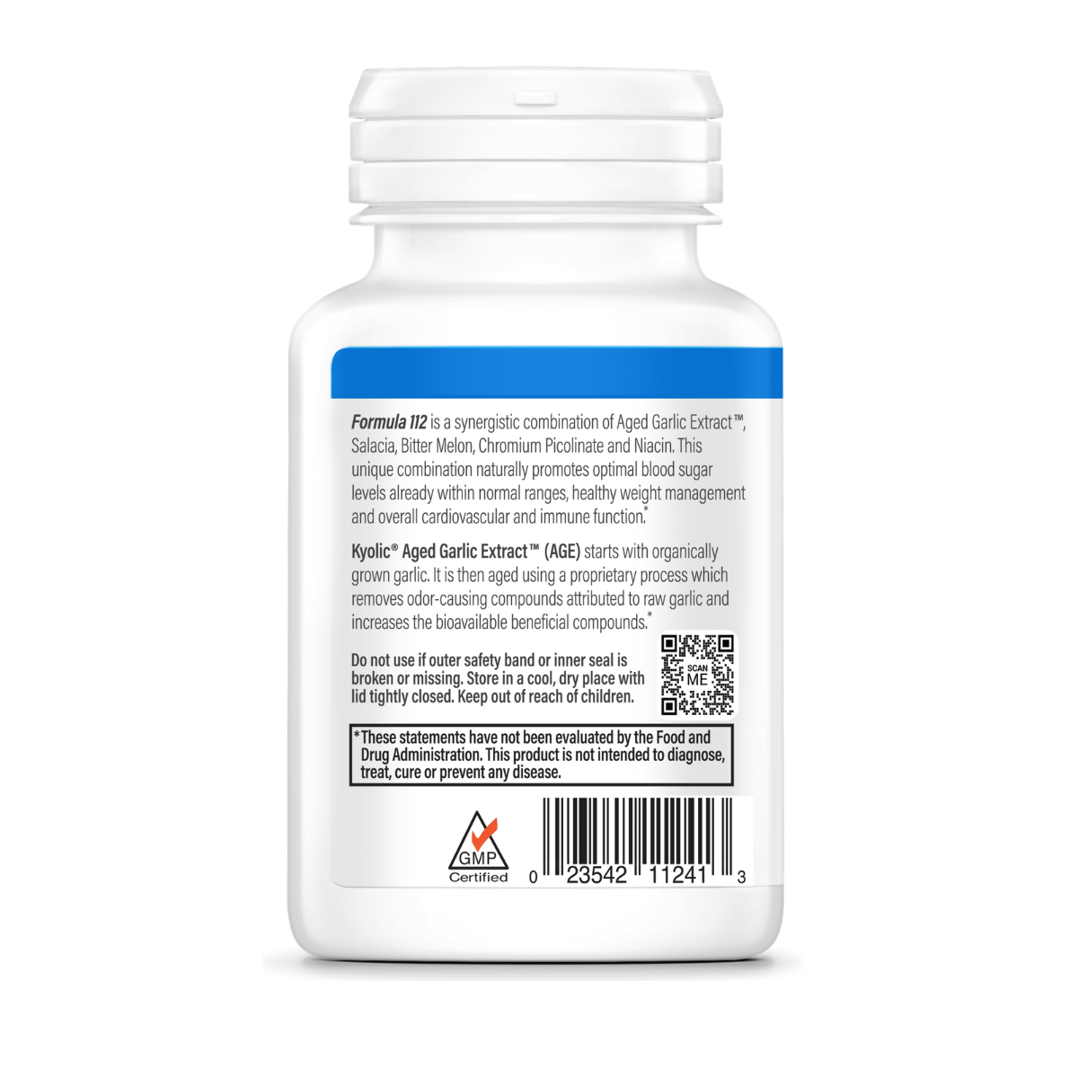 Blood Sugar Balance Formula 112 100caps - Kyolic