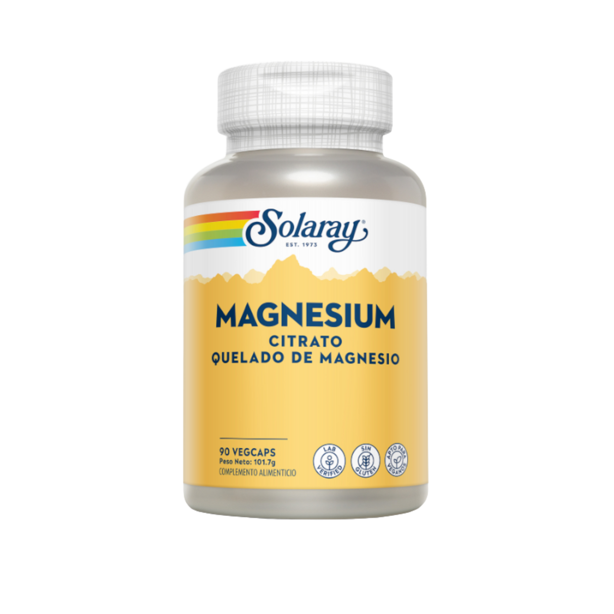 Magnesium Citrate 90cap - Solaray