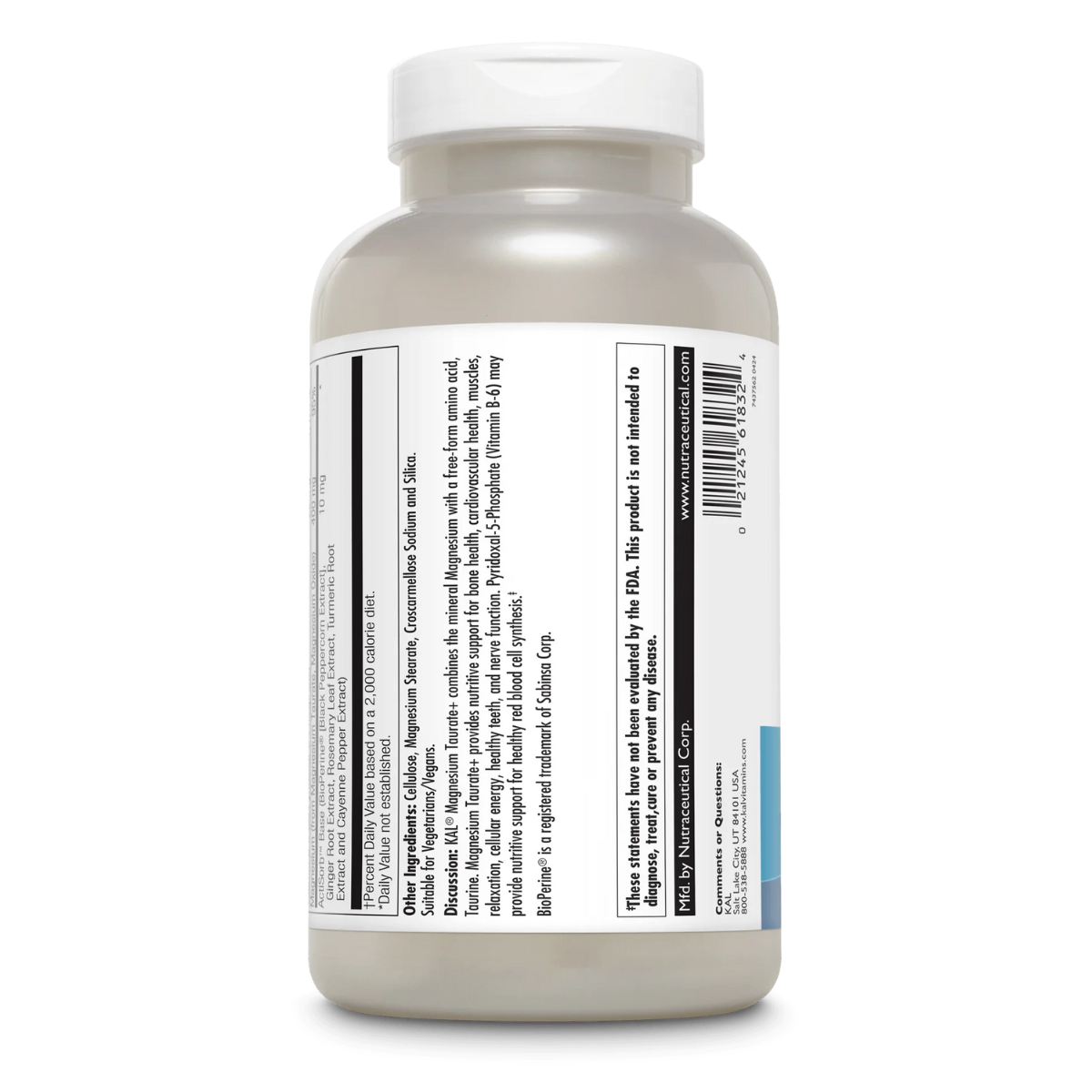 Magnesium Taurate+ 400mg 90tab - Kal