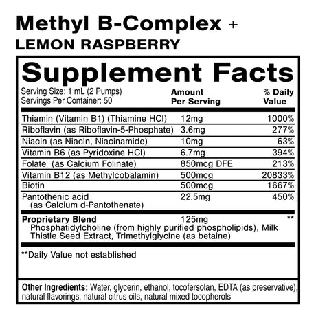Lipossomal Methyl B-Complex 50ml - Quicksilver