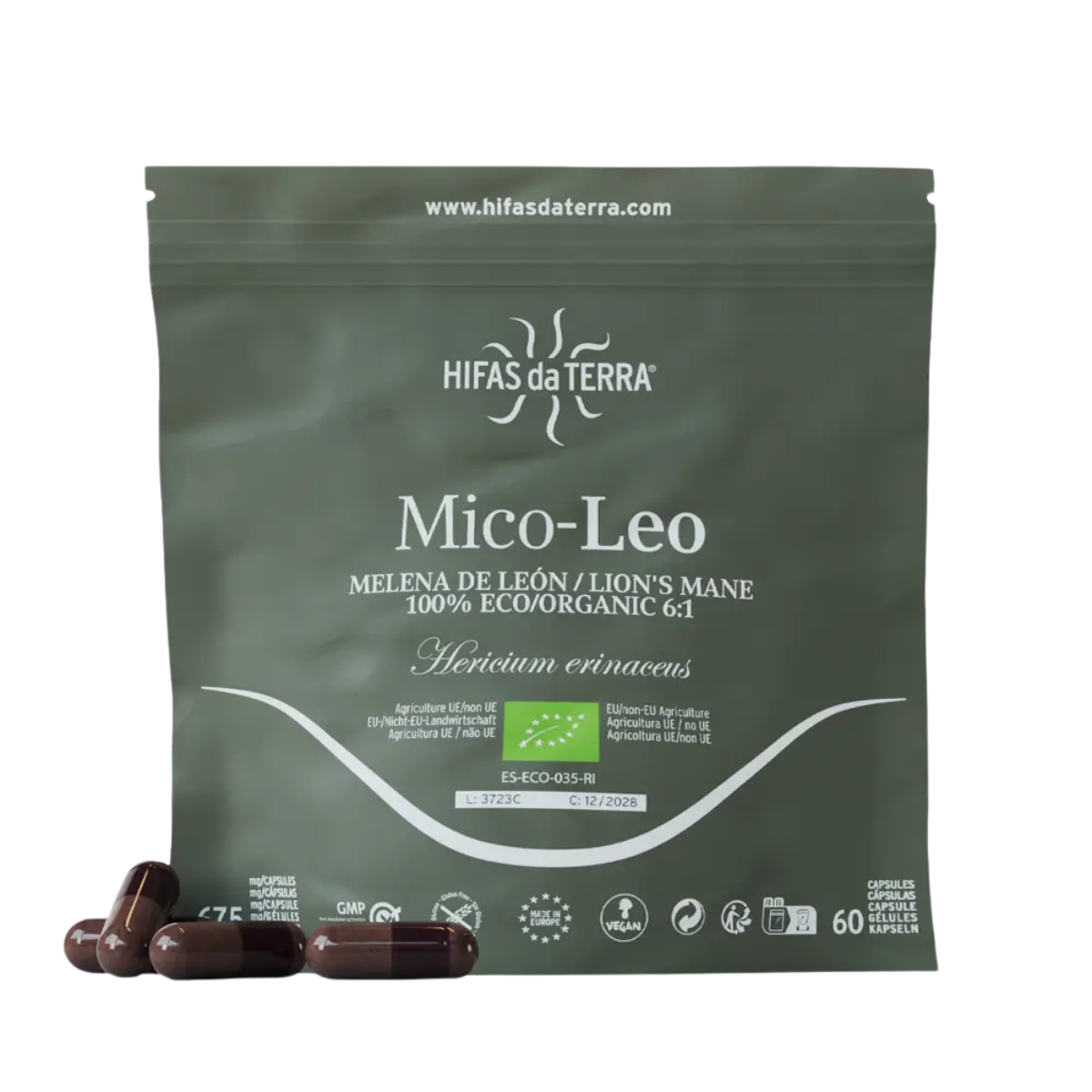 Mico Leo Recarga 60cap - Hifas da Terra