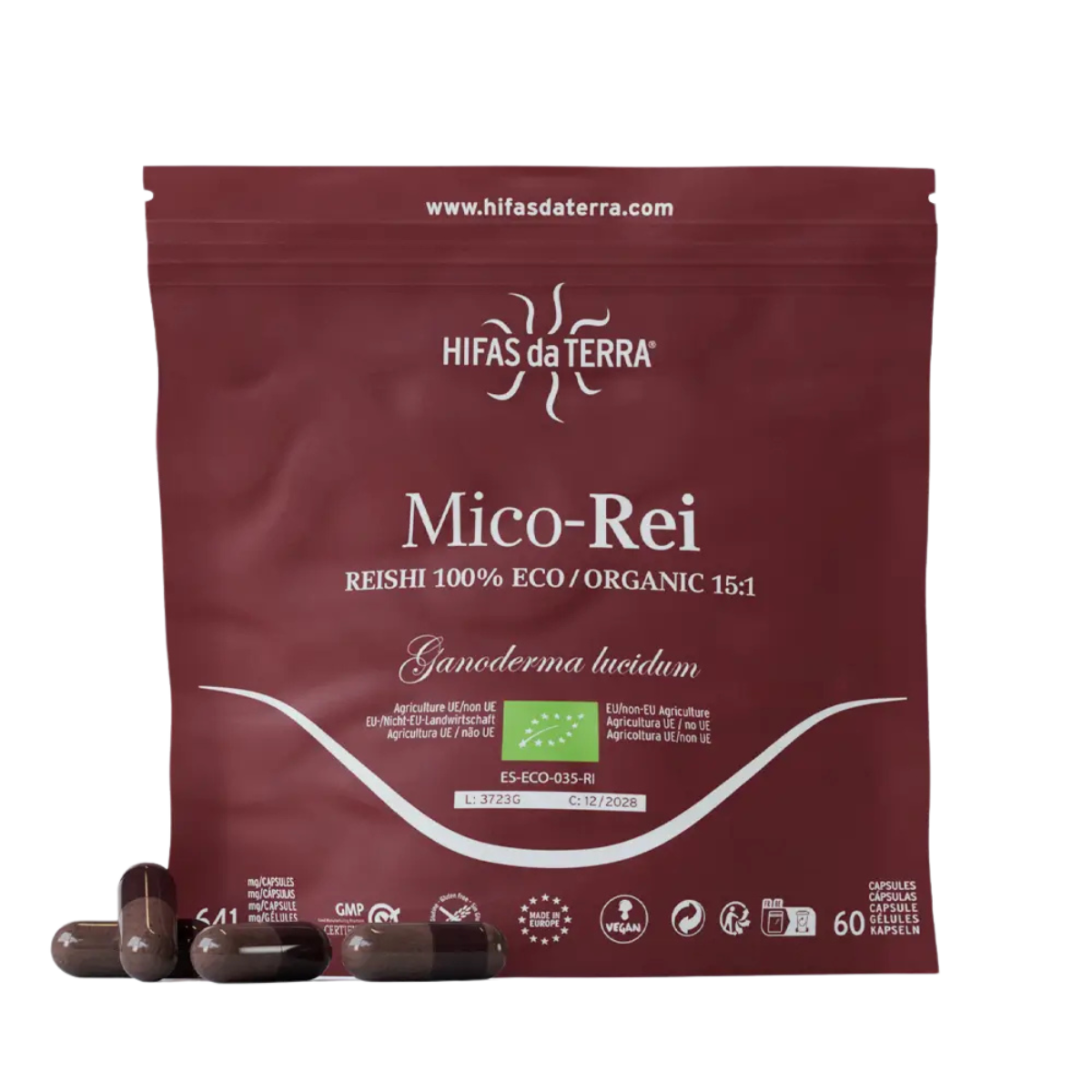 Mico Rei Recarga 60cap - Hifas da Terra