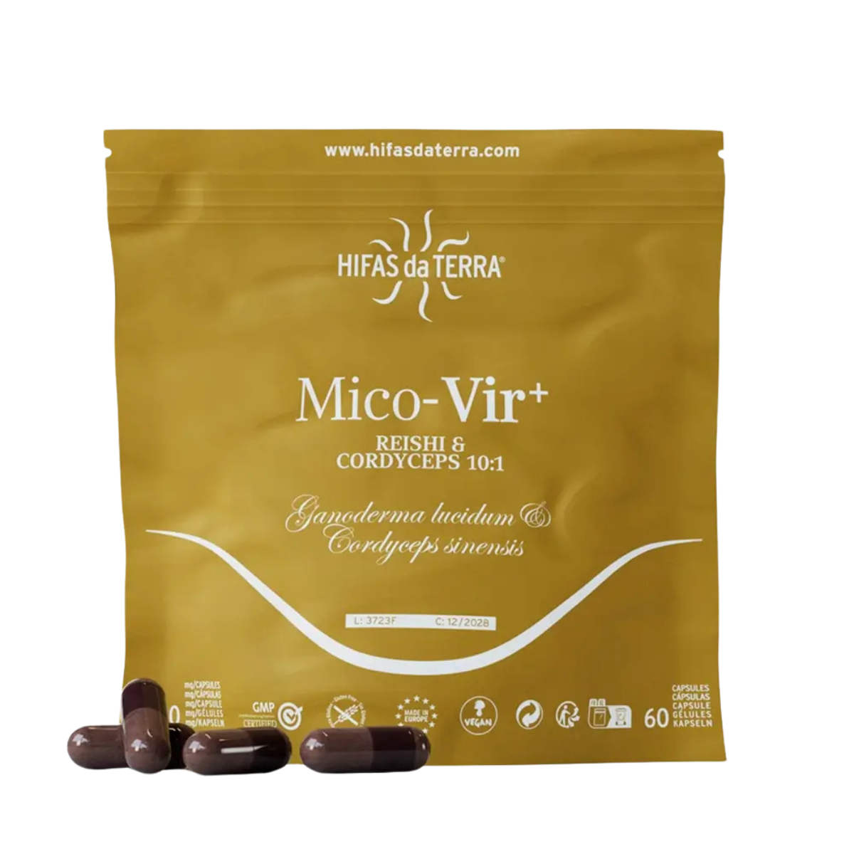 Mico Vir Recarga 60cap - Hifas da Terra